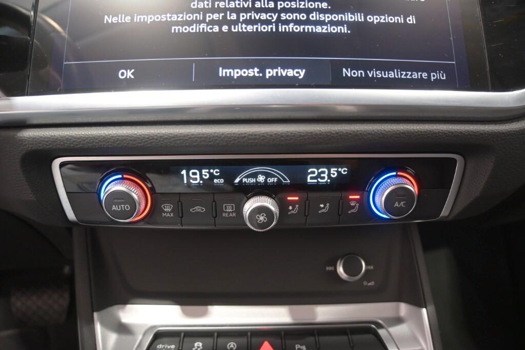 AUDI Q3 SPORTBACK 35 TDI 150CV S-TRONIC BUSINESS PLUS ( FARI LED MATRIX - VIRTUAL COCKPIT - ADAPTIVE CRUISE - NAVI - MIRROR - PDC - TELECAMERA POST. - CERCHI 18 )