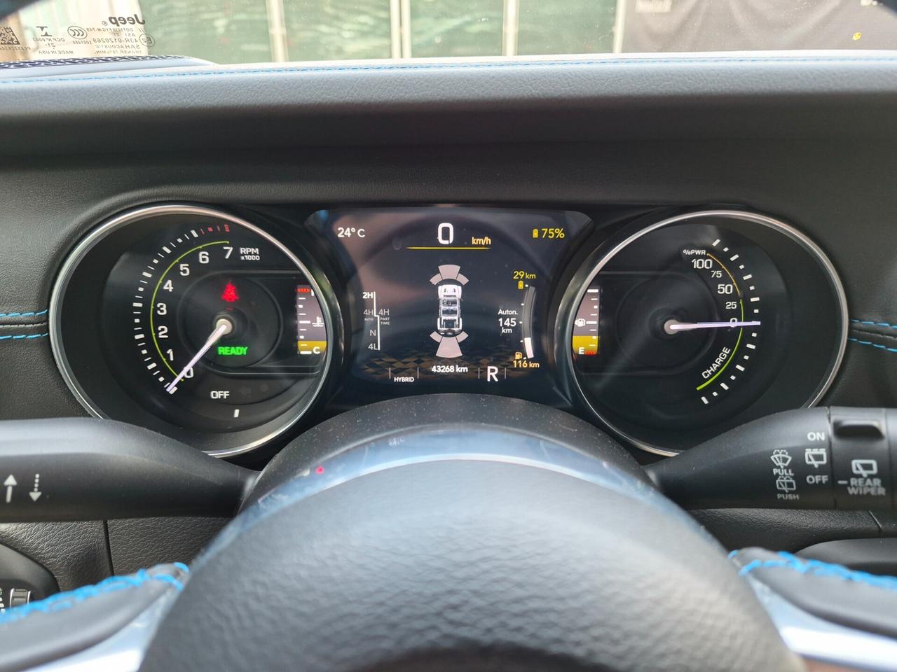 Jeep Wrangler UNLIMITED 4XE 2.0 BENZINA PLUG-IN RUBICON *GARANZIA JEEP 06/2028* LED RETROCAM.