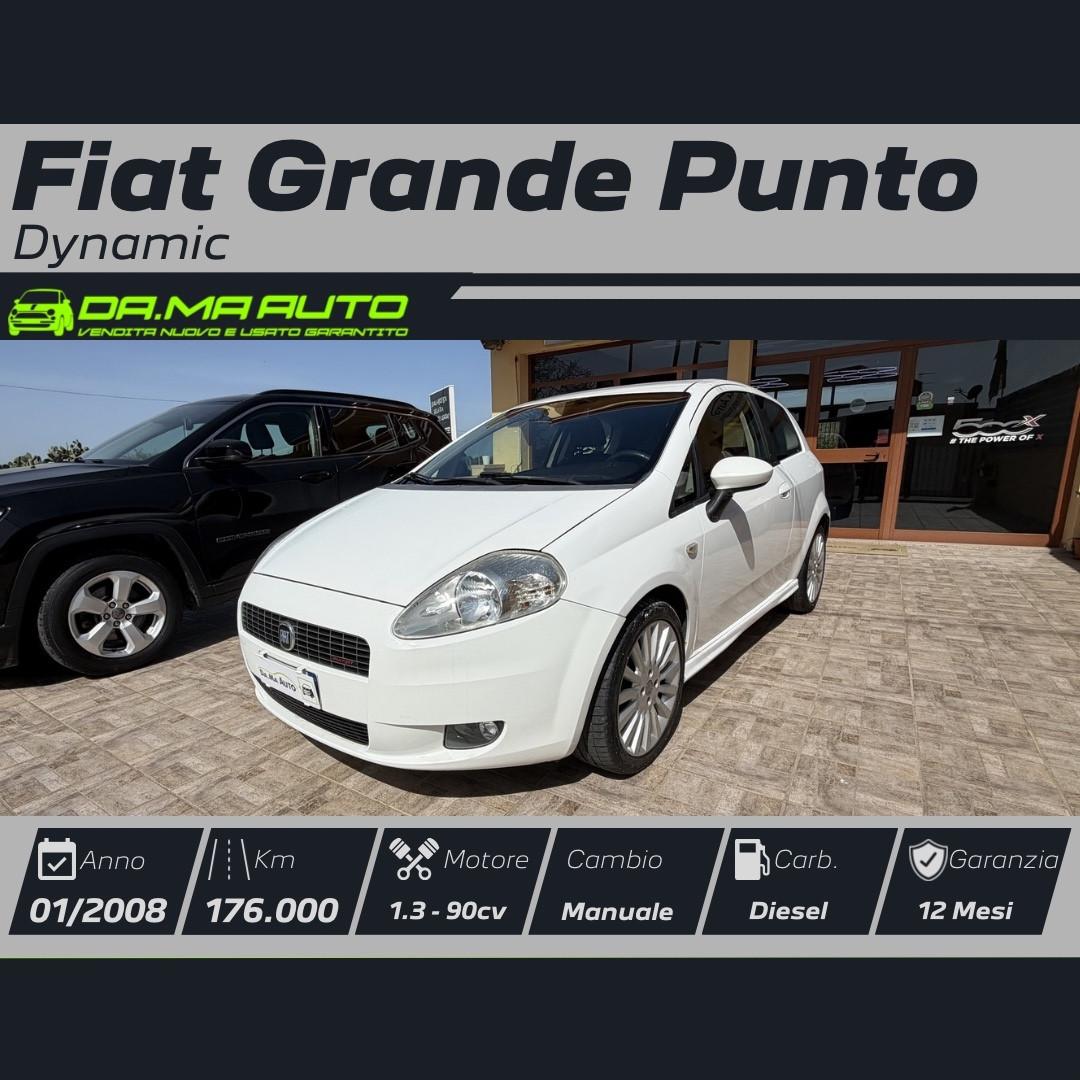 Fiat Grande Punto 1.3 MJT 90 CV 3p. Dynamic