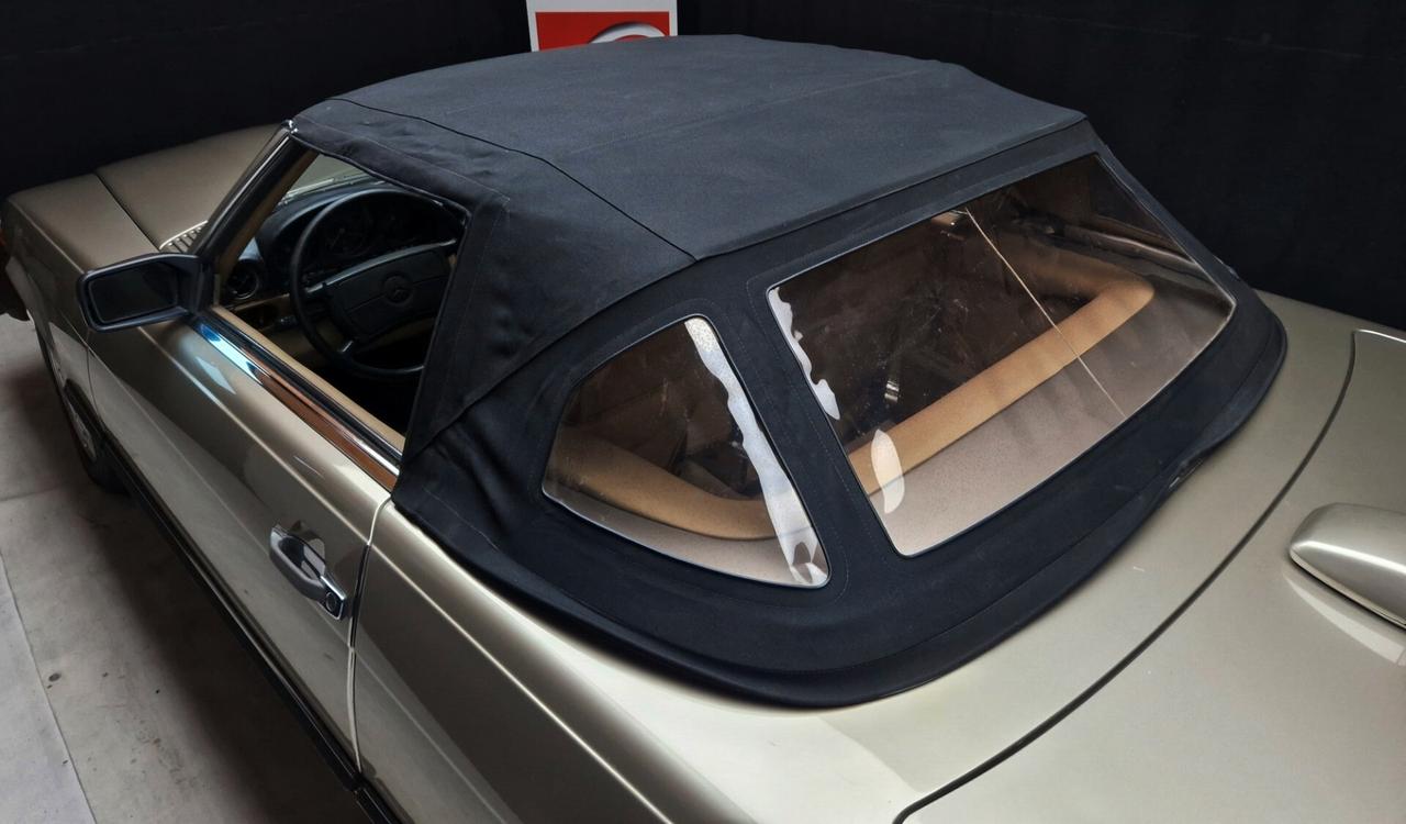 Mercedes-benz SL 560 anno 1987 certificata ASI con CRS