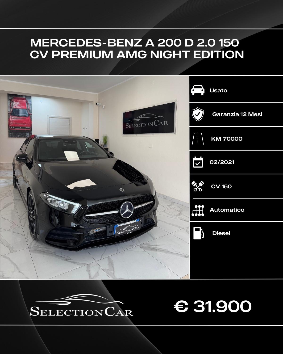 Mercedes-benz A 200 d Automatic Premium