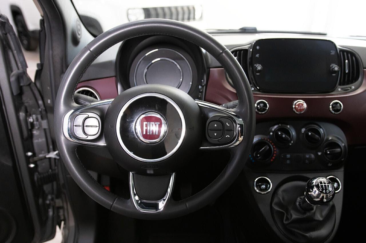 FIAT 500 STAR HYBRID 70cv NAV CARPLAY