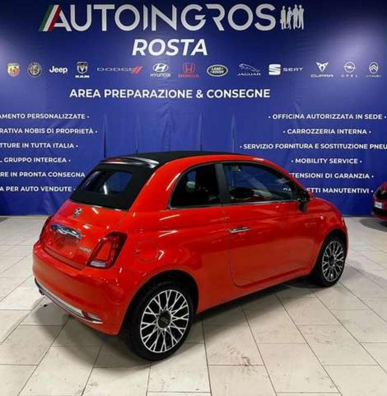 FIAT 500C 1.0 hybrid 70cv USATO GARANTITO