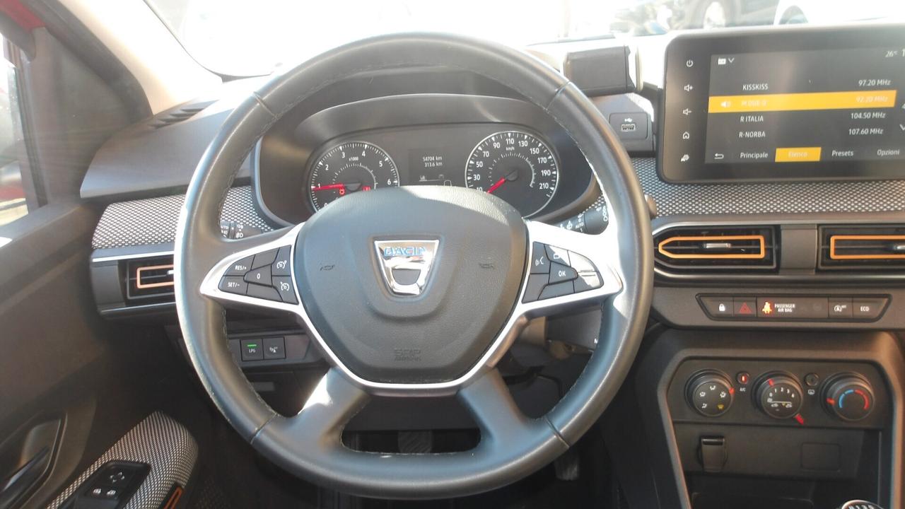 DACIA SANDERO 1.0 B/GPL STEPWAY-CASA MADRE