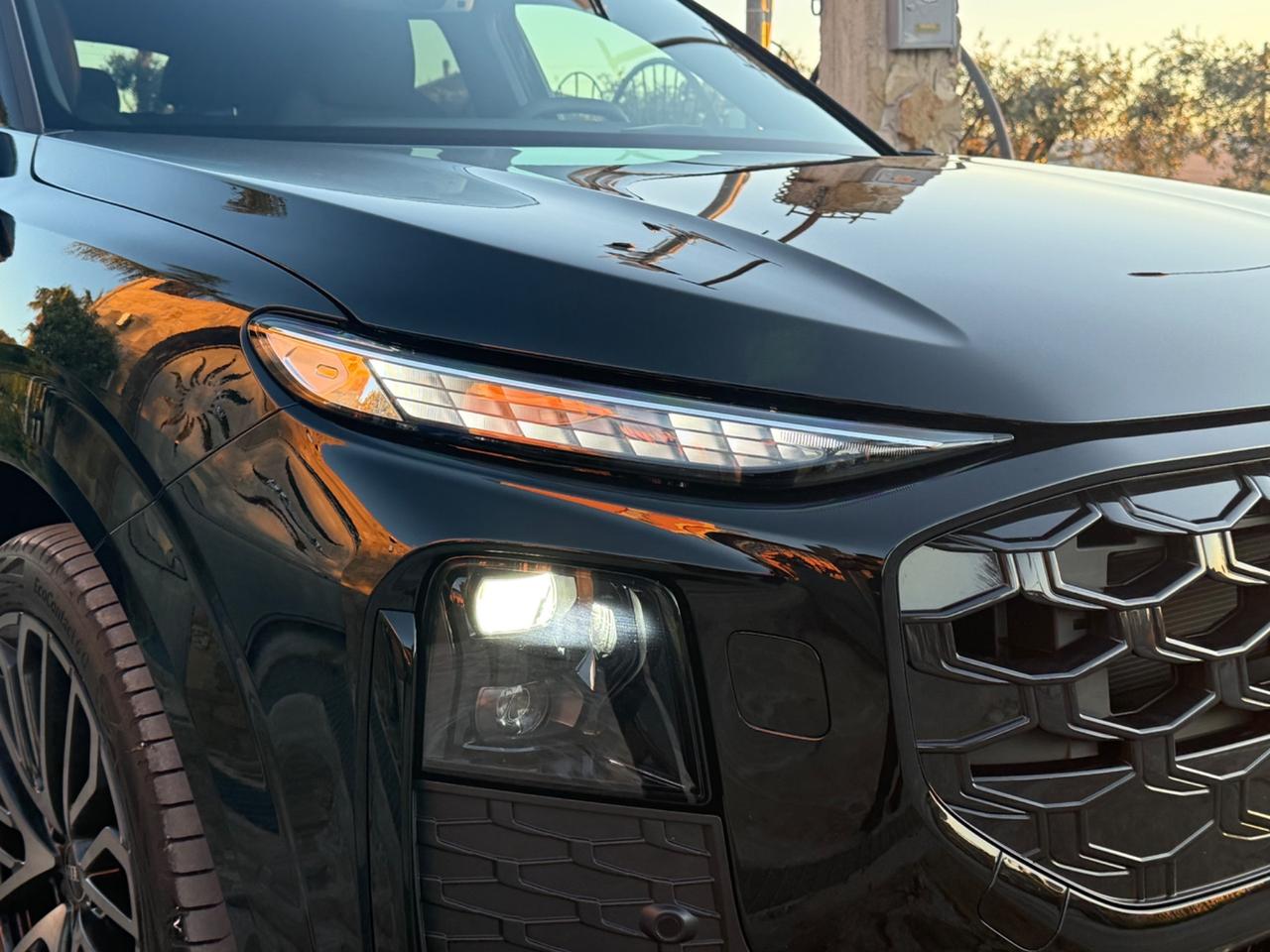 Audi Q3 35 TDI quattro S tronic line Head Up Display Led Pelle Tetto Apribile Navy Camera 360• Matrix