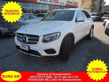 MERCEDES-BENZ GLC 250 d 4Matic Sport Autom. -UNICO PROPRIET.- DA VETRINA