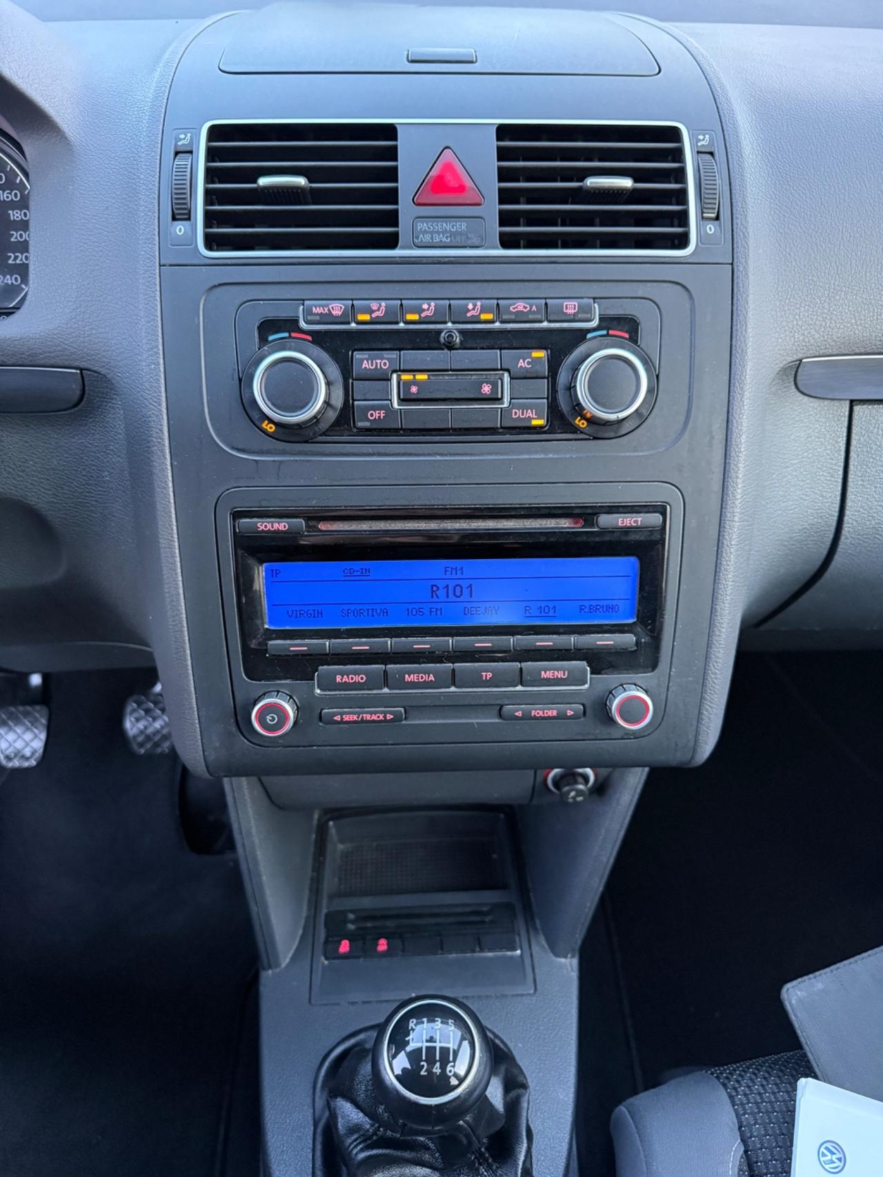 Volkswagen Touran 1.6 TDI 105CV 7 POSTI EURO 5