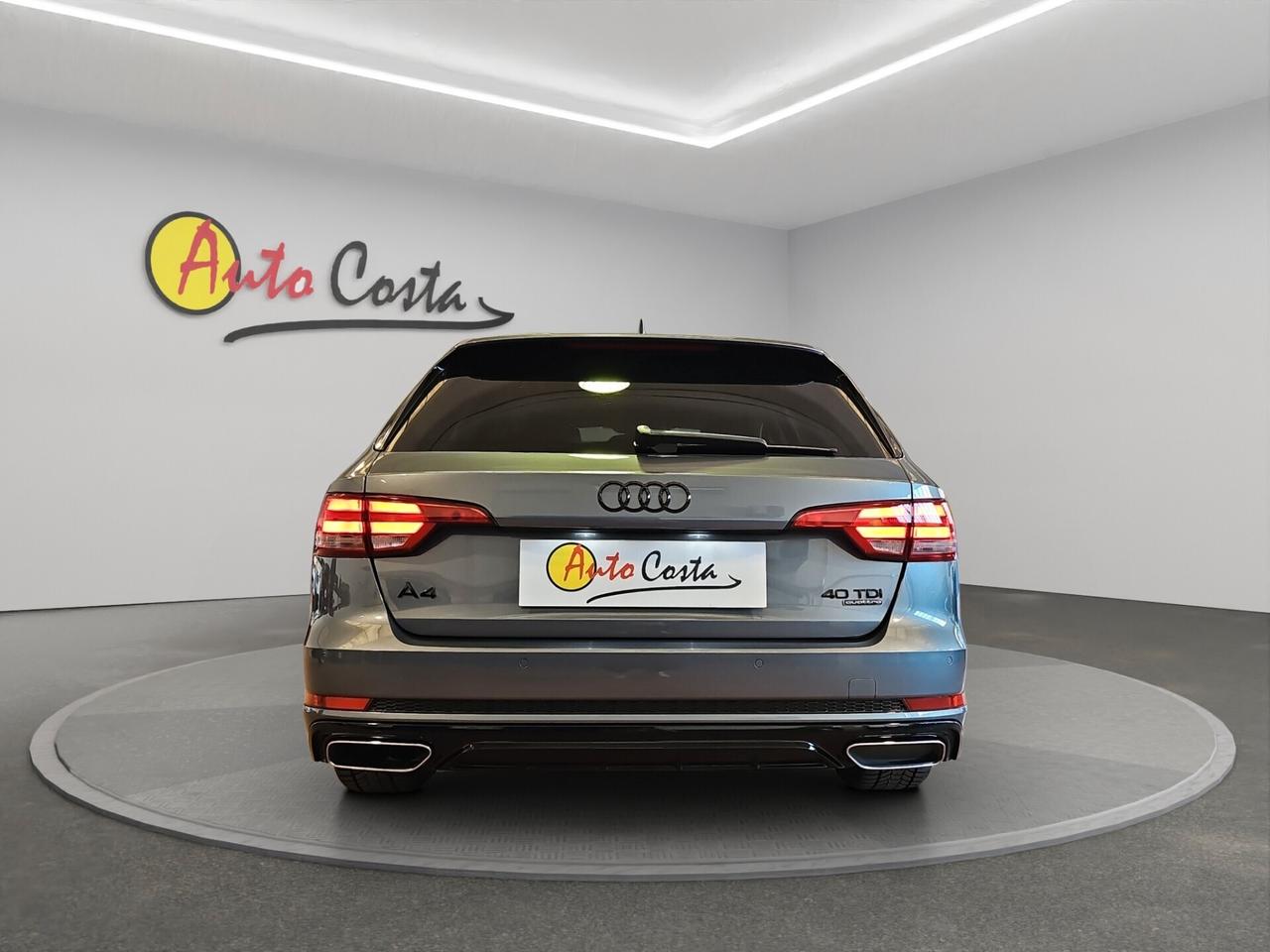 Audi A4 Avant 2.0 TDI 190 CV S tronic S line edition BOOK SERVICE AUDI