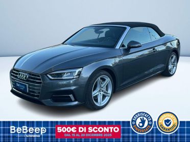 Audi A5 CABRIO 40 2.0 TDI SPORT 190CV S-TRONIC