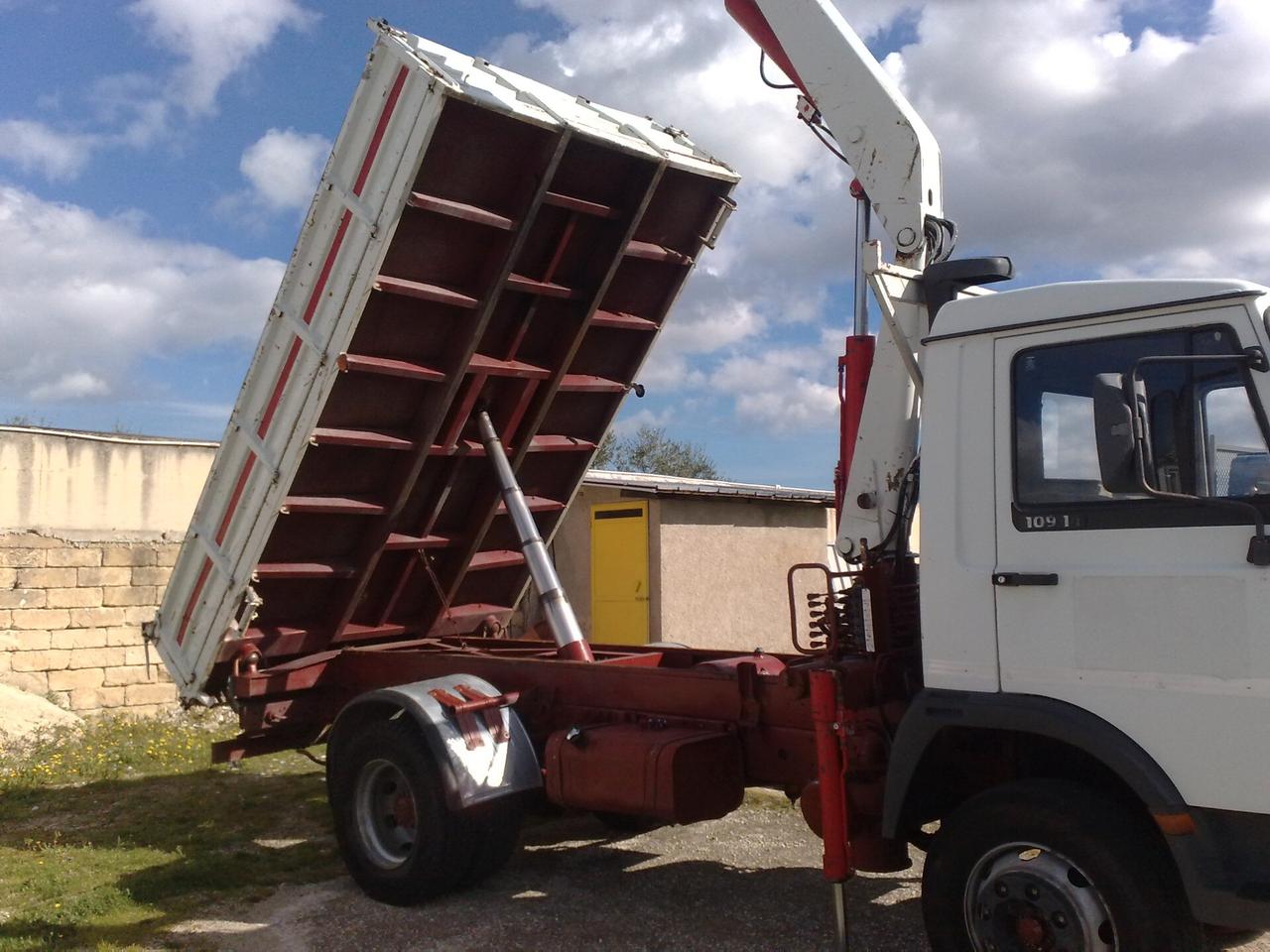 Iveco 109.14 RIBALTABILE + GRU' - 1986