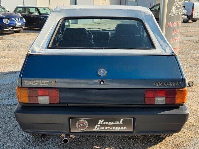 FIAT BERTONE RITMO CABRIO 85s PALINURO - SERVICE BOOK -