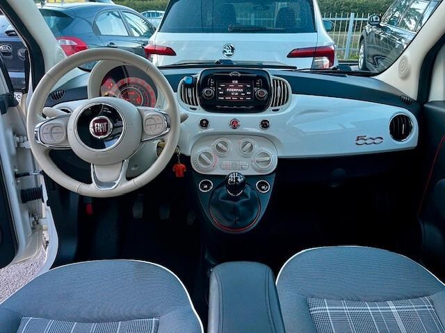Fiat 500 1.2 Lounge 69cv "FARI BI XENO/BLUETOOTH/CRUISE C.