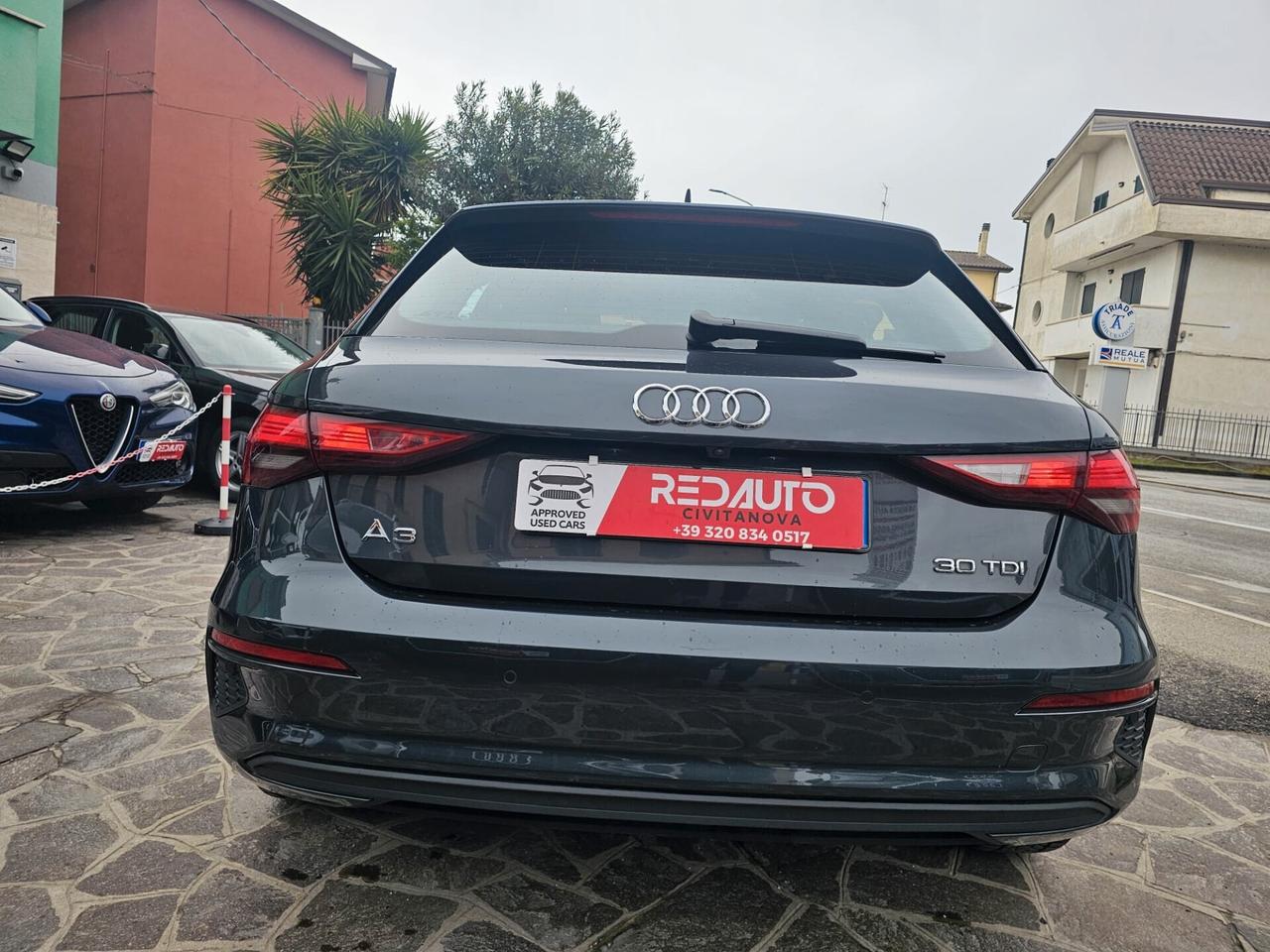 Audi A3 SPB 30 TDI 2.0 S line edition CV 116
