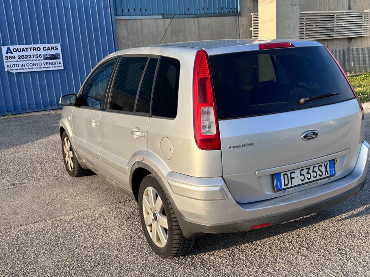 Ford Fusion 1.4 16V 5p. OK NEOPATENTATI