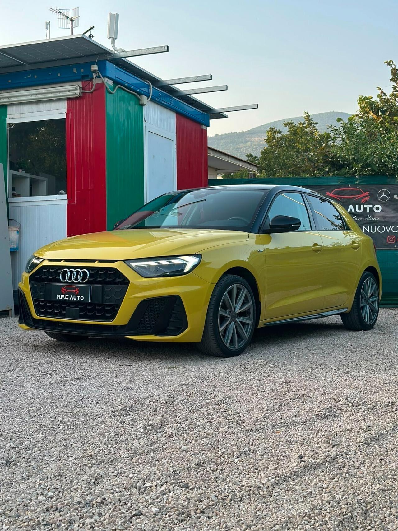 Audi A1 2023 SPB S-line Identity Black GARANZIA AUDI