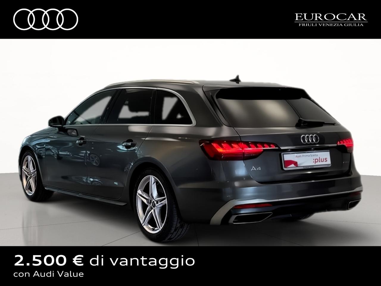 Audi A4 avant 40 2.0 tdi mhev s line edition quattro 204cv s-tronic