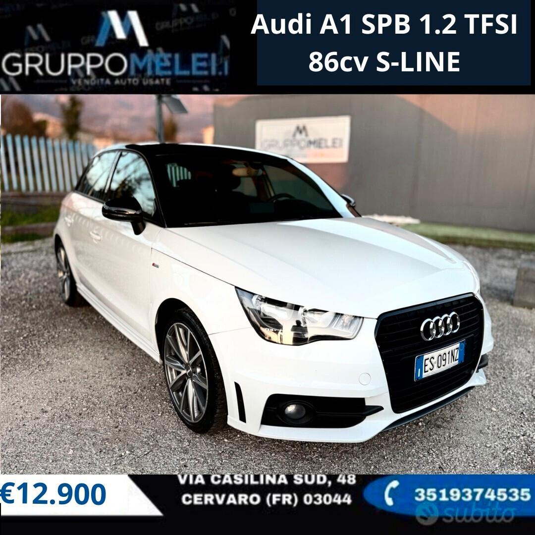 Audi A1 SPB 1.2 TFSI 86cv S-LINE
