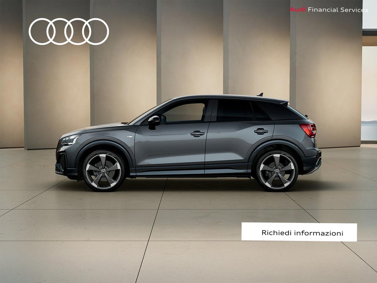 Audi Q2 35 1.5 tfsi identity black s-tronic