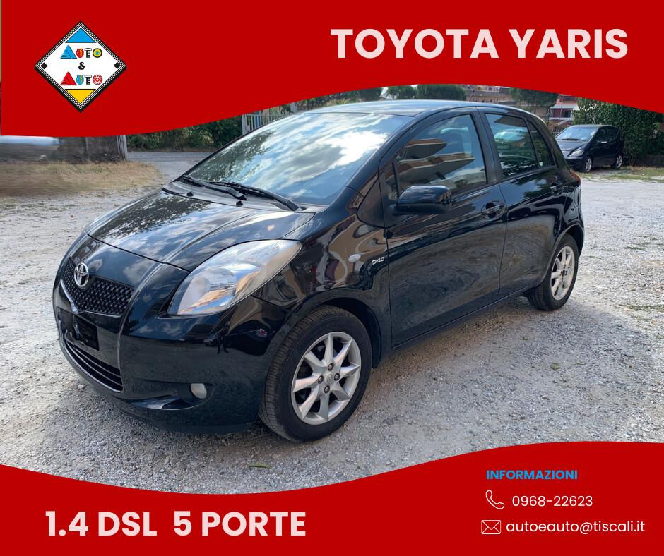 Toyota Yaris 1.4 D-4D 5 porte Navi