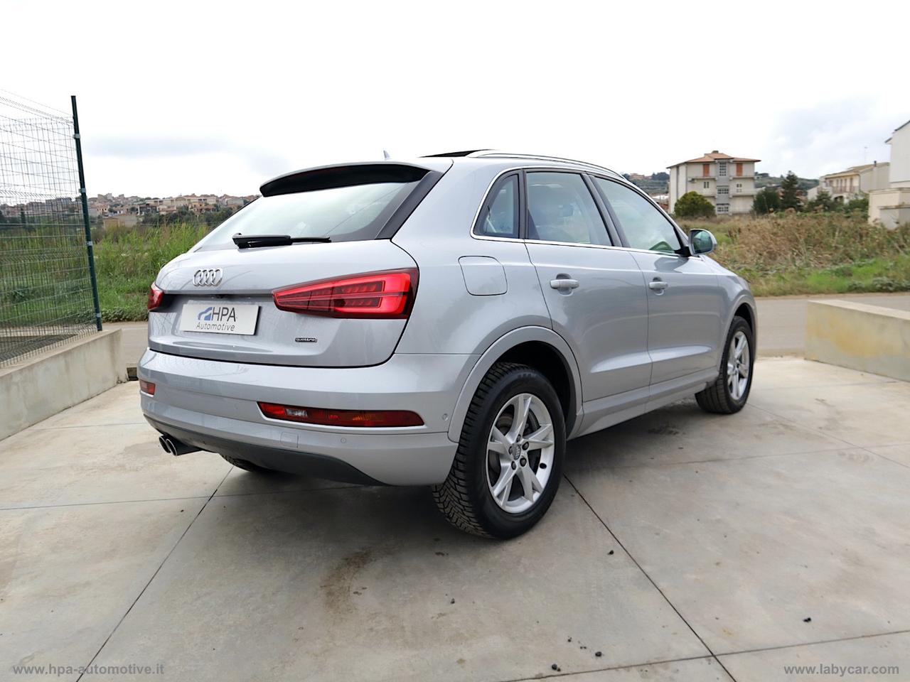 AUDI Q3 2.0TDI 184CV S-TRONIC quattro Sport TETTO NAVI LED PELLE