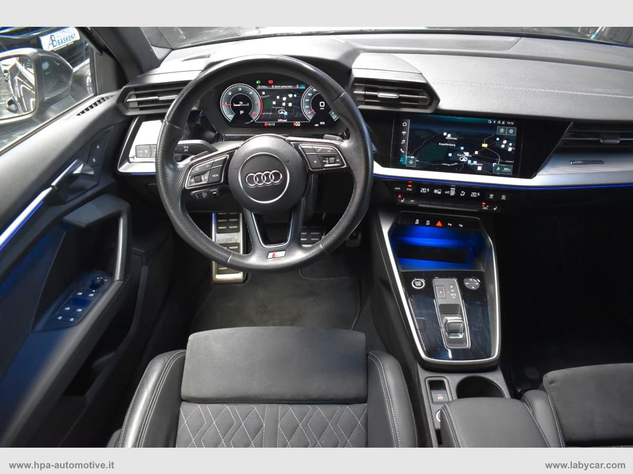 AUDI A3 Sportback S-line 2.0TDI S-tronic LED PELLE NAVI AMBIENTE