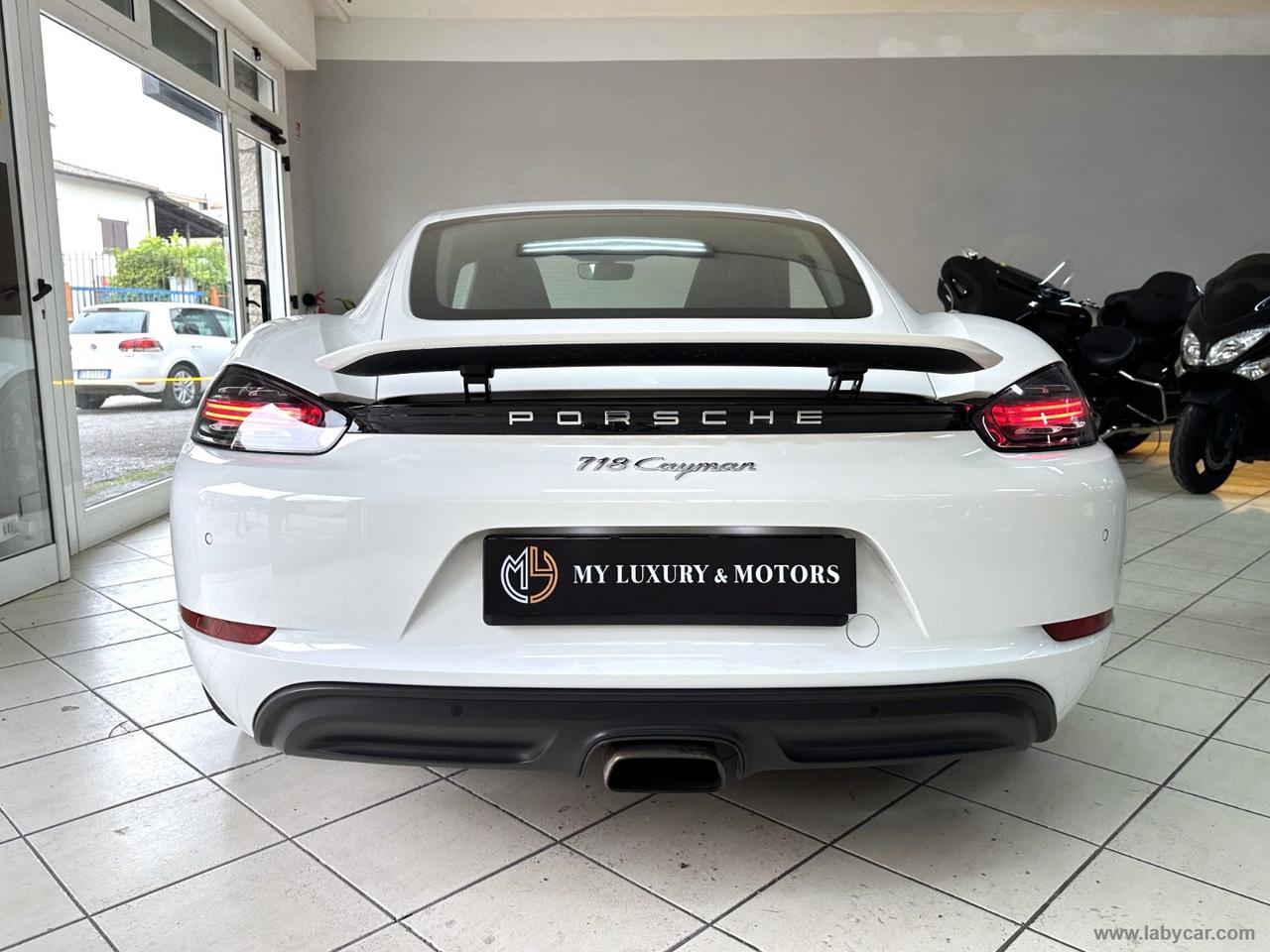 PORSCHE 718 Cayman CERT*MANUALE*