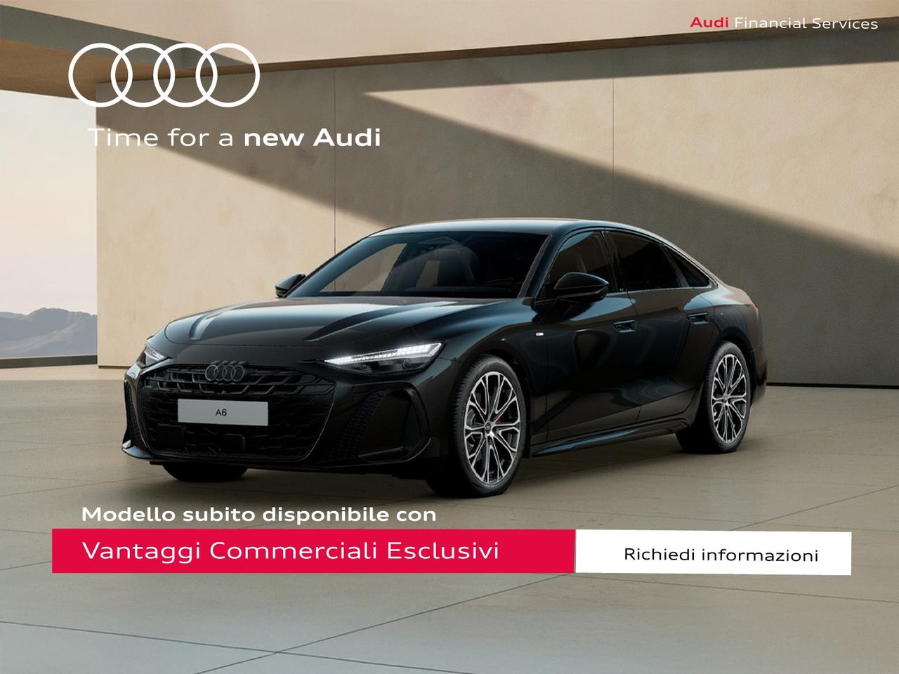 Audi A6 2.0 tdi mhev + s line edition quattro 204cv s-tronic