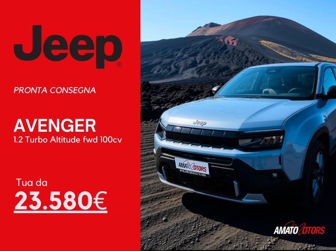 Jeep Avenger 1.2 t. Altitude fwd 100cv
