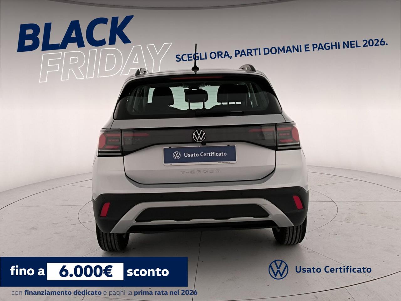 Volkswagen T-Cross 1.0 tsi life 95cv