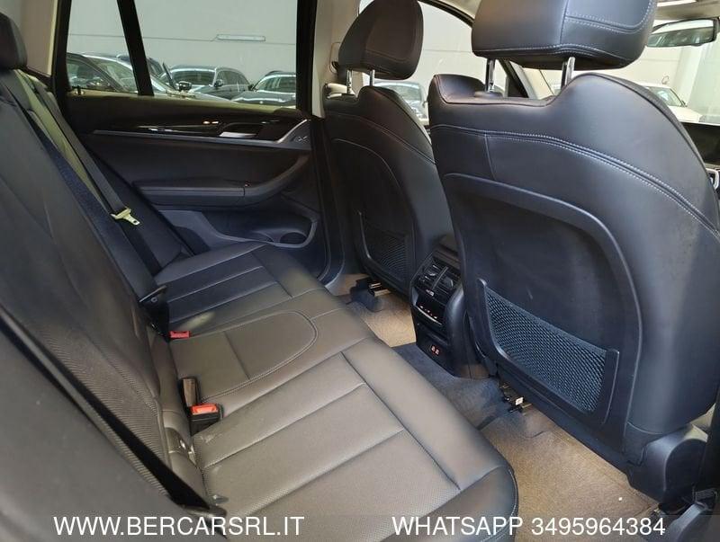 BMW X3 X3 sDrive18d 48V SPORT*PELLE*TELECAMERA*PDC*LED*