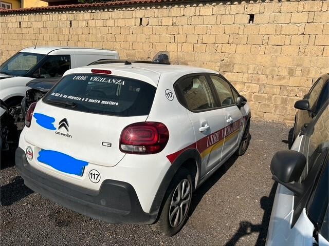 Citroen C3 2023 sinistrata incidentata