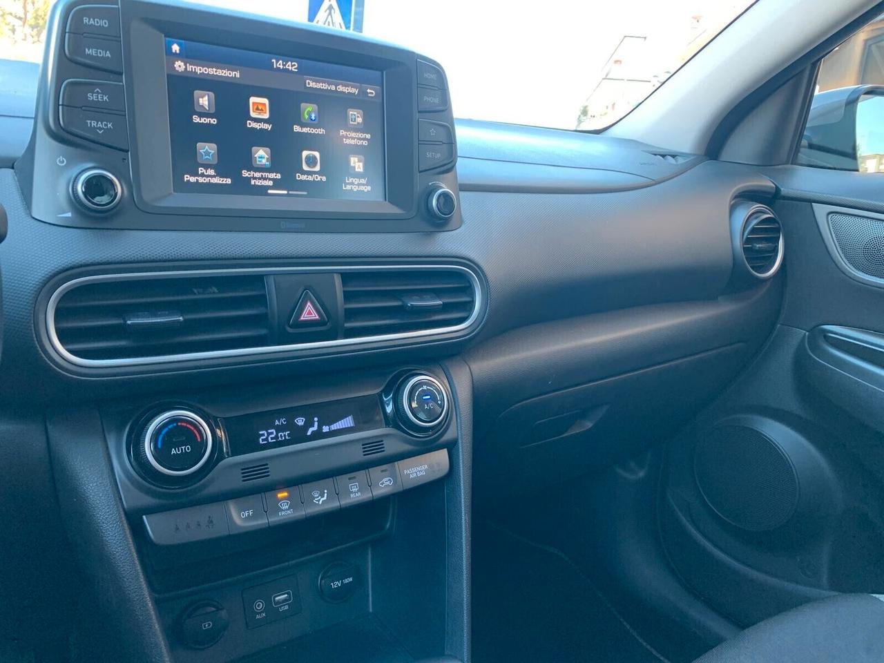 Hyundai Kona 1.0 T-GDI catena Neopatentati