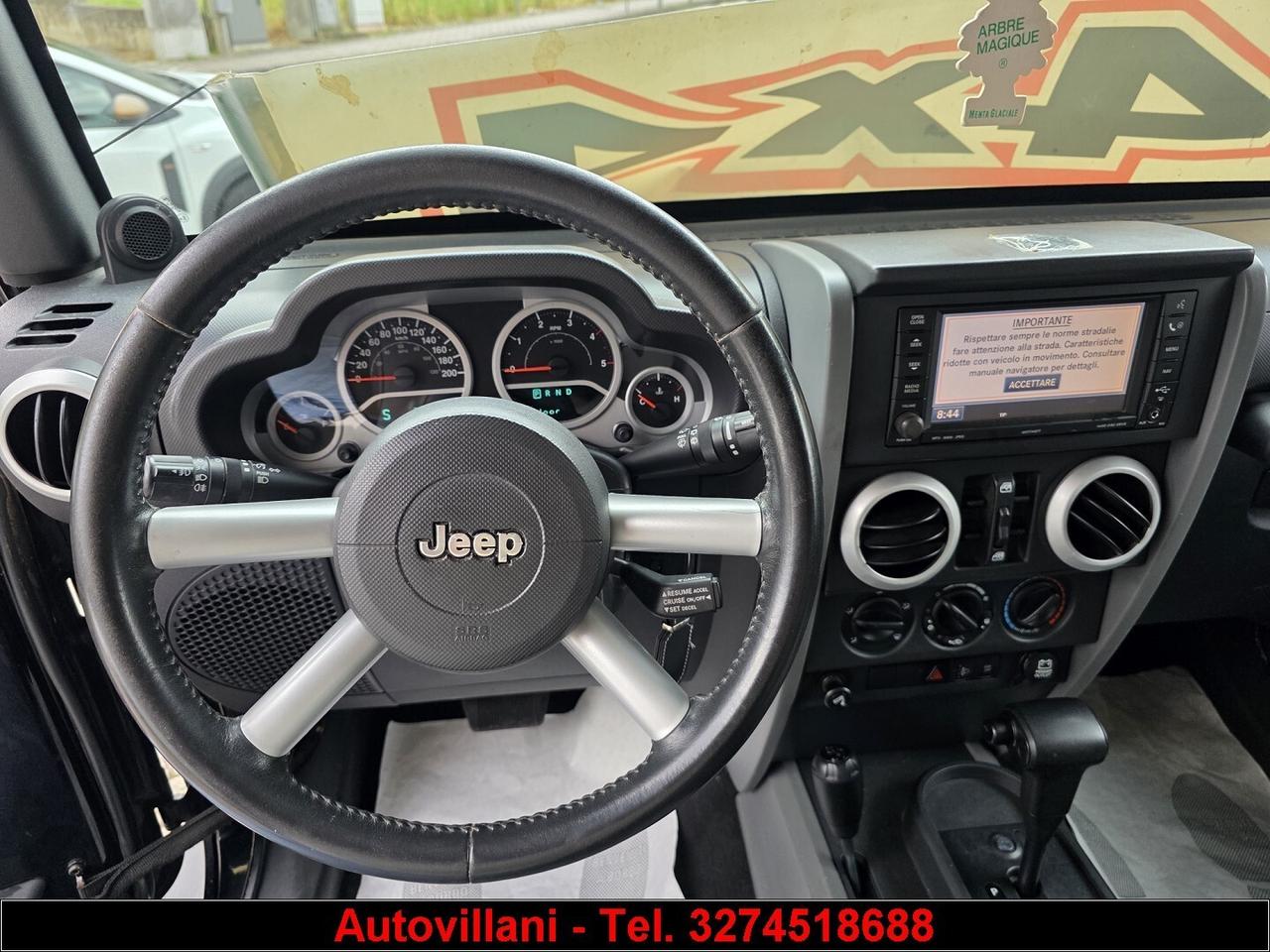 JEEP Wrangler Unlimited 2.8 CRD sahara cv 180