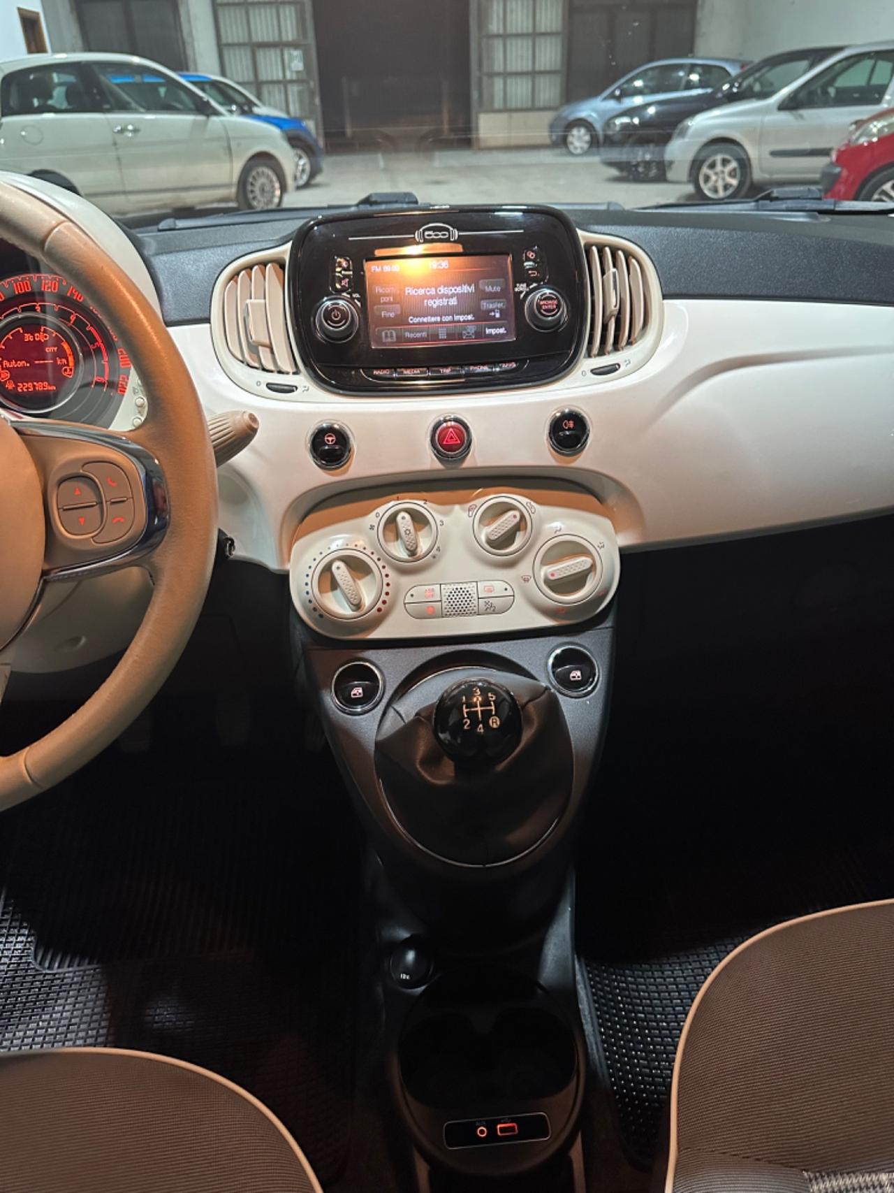 Fiat 500 1.3 MTJ 95 CV LOUNGE TETTO KMCERT GARANZ