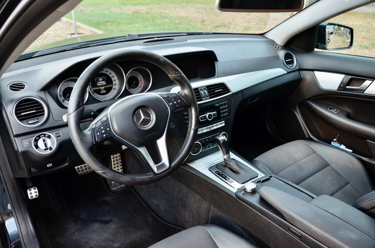 MERCEDES-BENZ C COUPE 220 CDI EXECUTIVE 170cv AUTO, SERVICE MERCEDES, NAVI, BLUETOOTH, PERMUTE