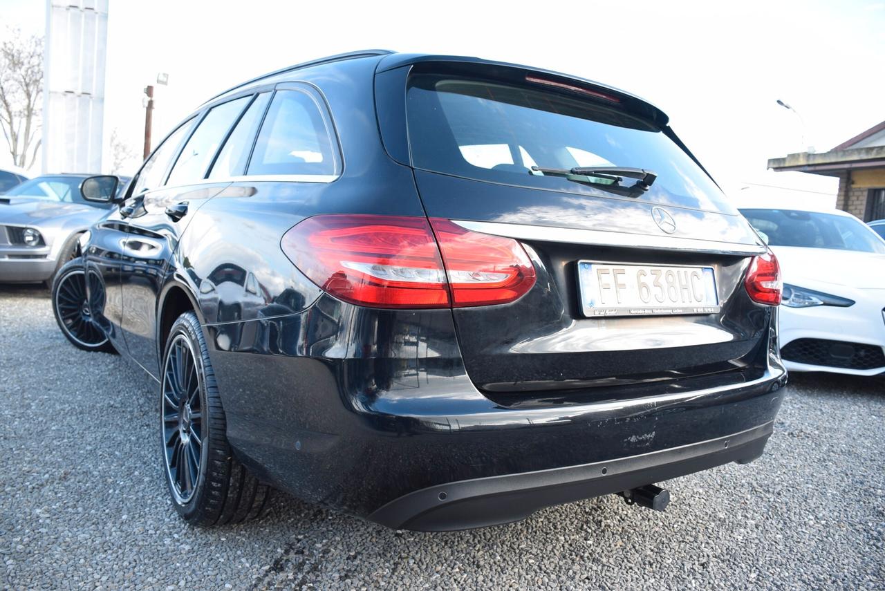 Mercedes-benz C 200 MERCEDES 200d SW Autom. GANCIO SENSORI NAV ANDROID CRUISE LED