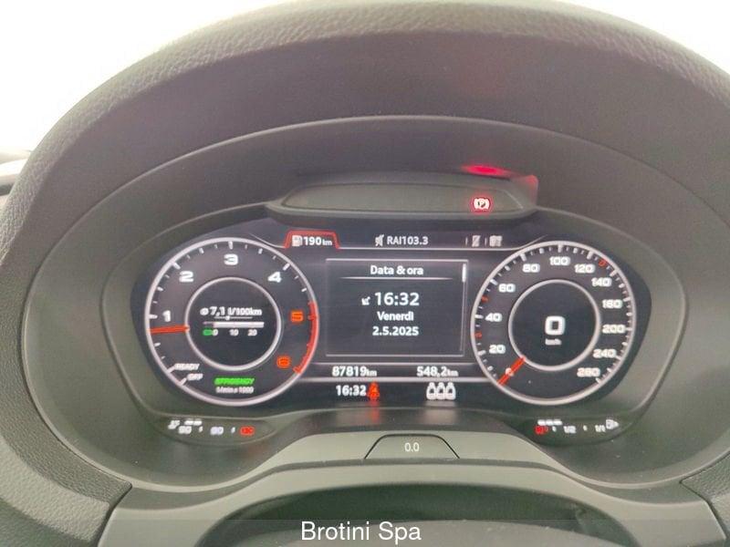 Audi A3 SPB 30 TDI 116 CV Sport