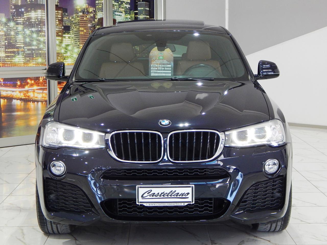 BMW X4 xdrive20d MSport Aut. TETTO-NAVI-PELLE-PARK-XENON