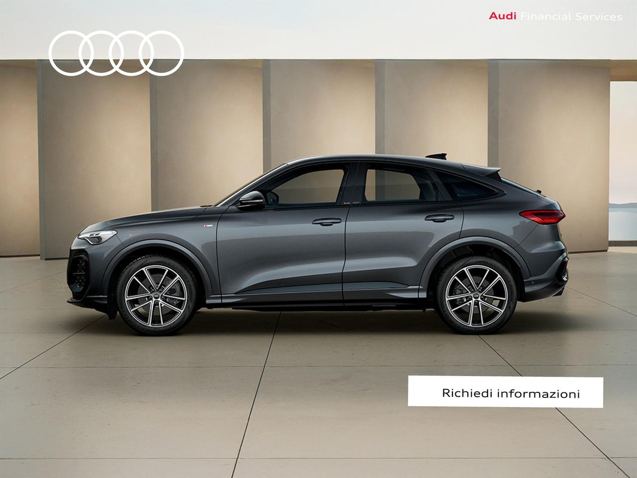 Audi Q5 sportback 2.0 tdi mhev+ s line edition quattro 204cv s-tronic