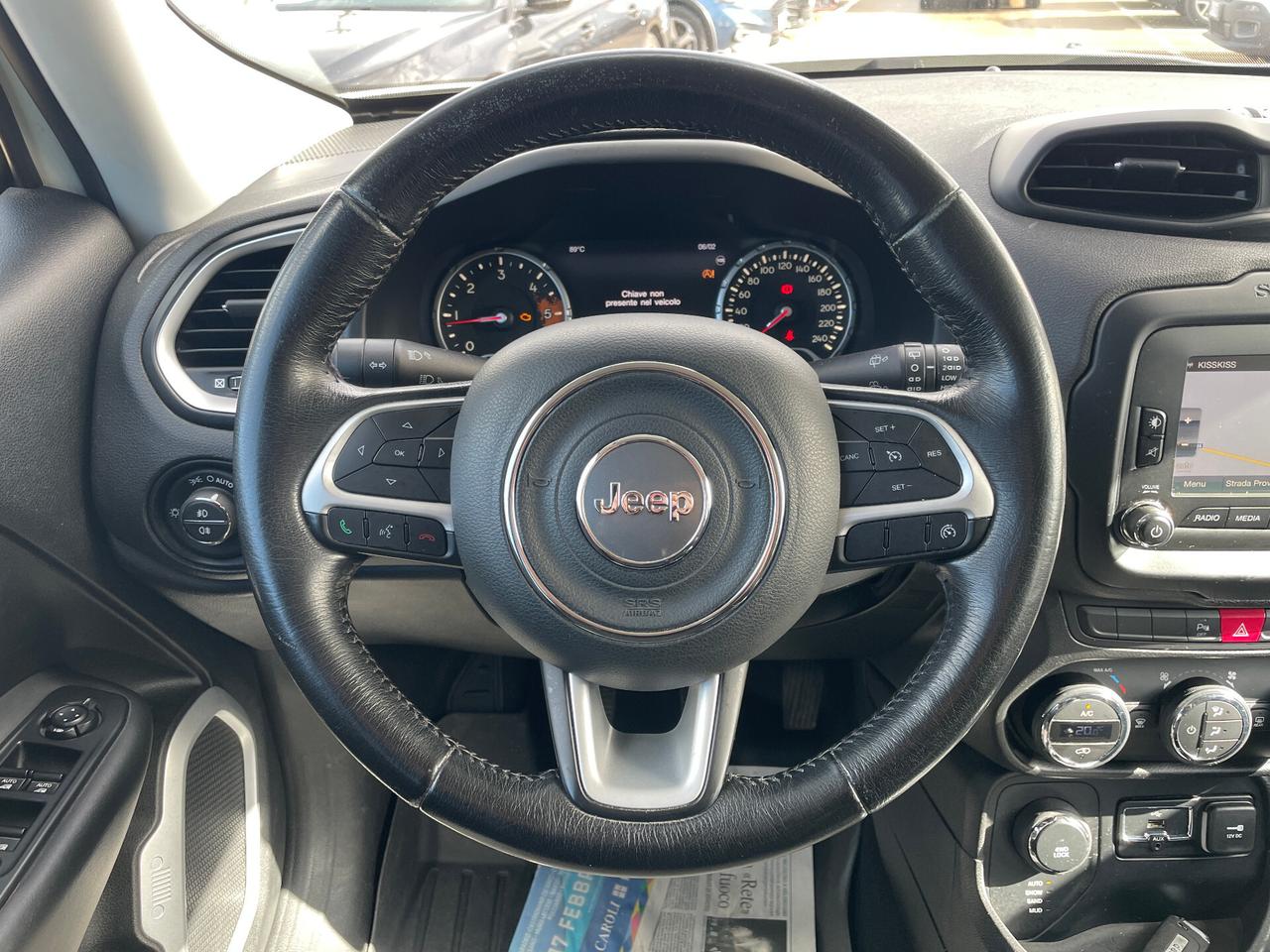 Jeep Renegade 2.0 Mjt 140CV 4WD Limited-NAVIGATORE-RETROCAMERA