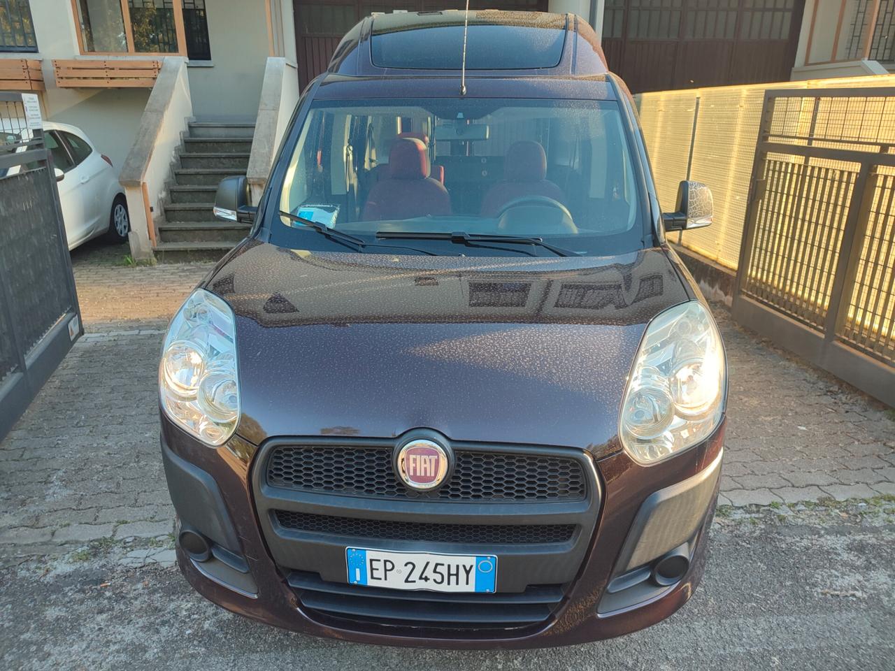 FIAT DOBLO 2012 BENZINA PEDANA DISABILI ELETTRICA TETTO ALTO