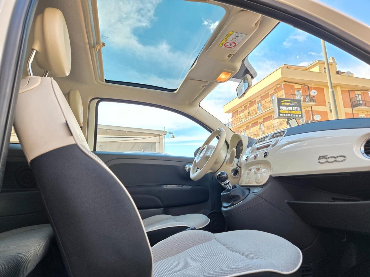Fiat 500 1.2 Lounge 2016 KM 56000 GARANZIA 12 MESI