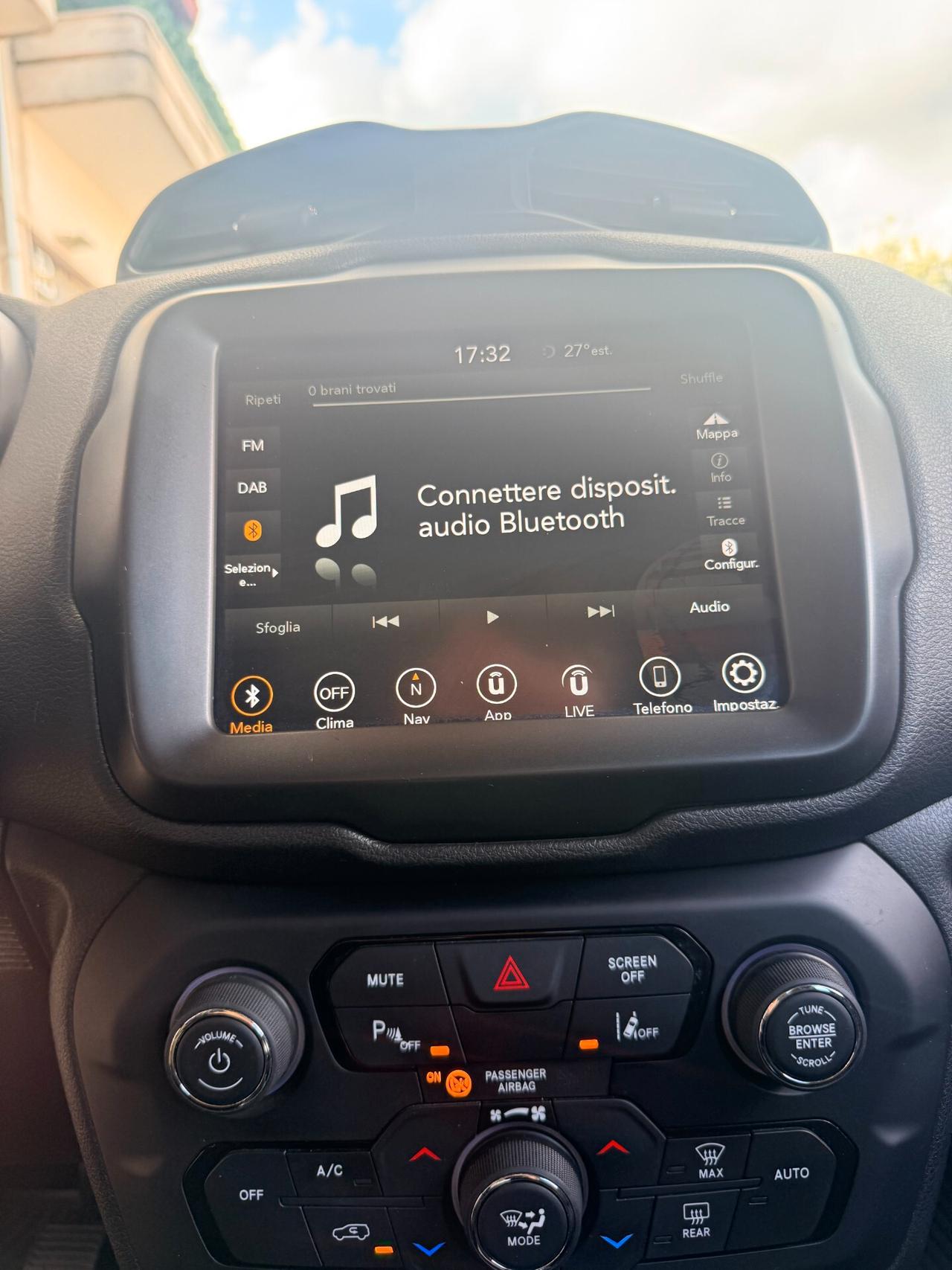 Jeep Renegade 1.4 GPL Limited 140cv NAVI,BLOCK SHAFT ,ANDROID AUTO,SENS.PARK.KM CERTIFICATI,UNI PROP.