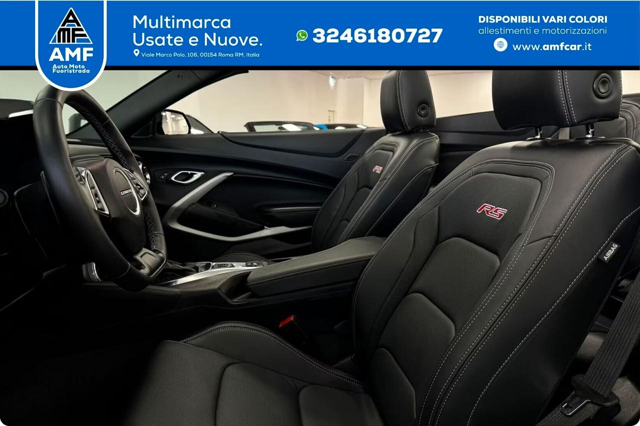 Chevrolet Camaro Cabrio RS *3.6l V6 ZL1 / AUT / FOTOCAMERA*