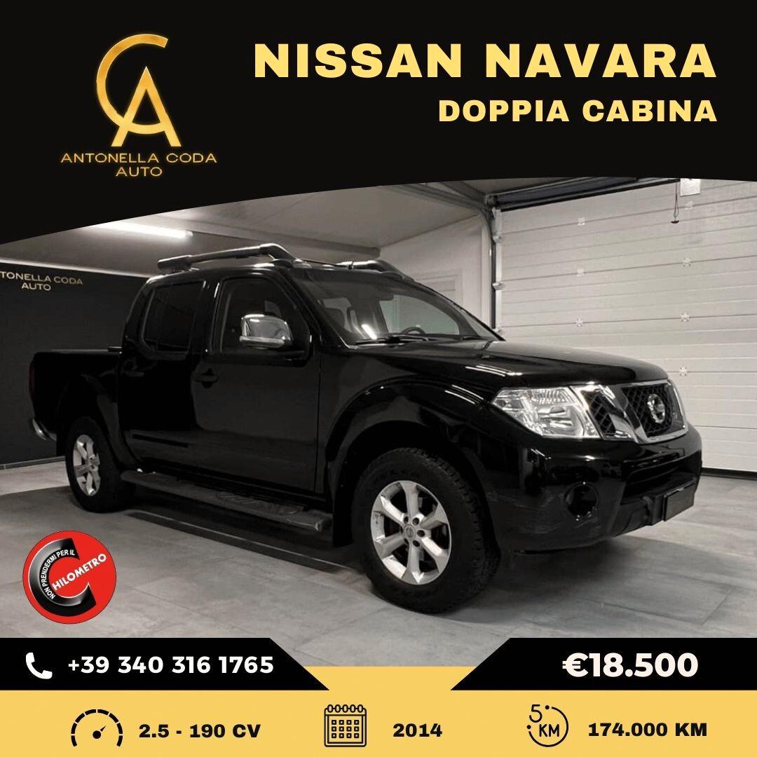 Nissan Navara 2.5 dCi 190CV 4 porte Double Cab LE