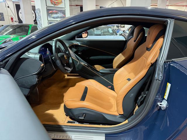 FERRARI Roma Blu Pozzi Pelle Cuoio - Ferrari Italia