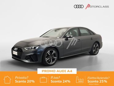 Audi A4 berlina 35 2.0 tdi mhev 163cv s line edition s tronic