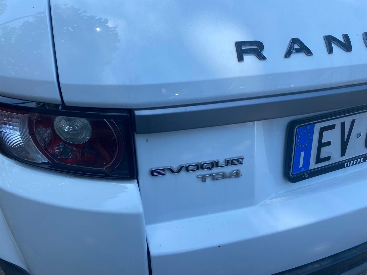Land Rover Range Rover Evoque 2.0D I4 163 CV S anno 2014