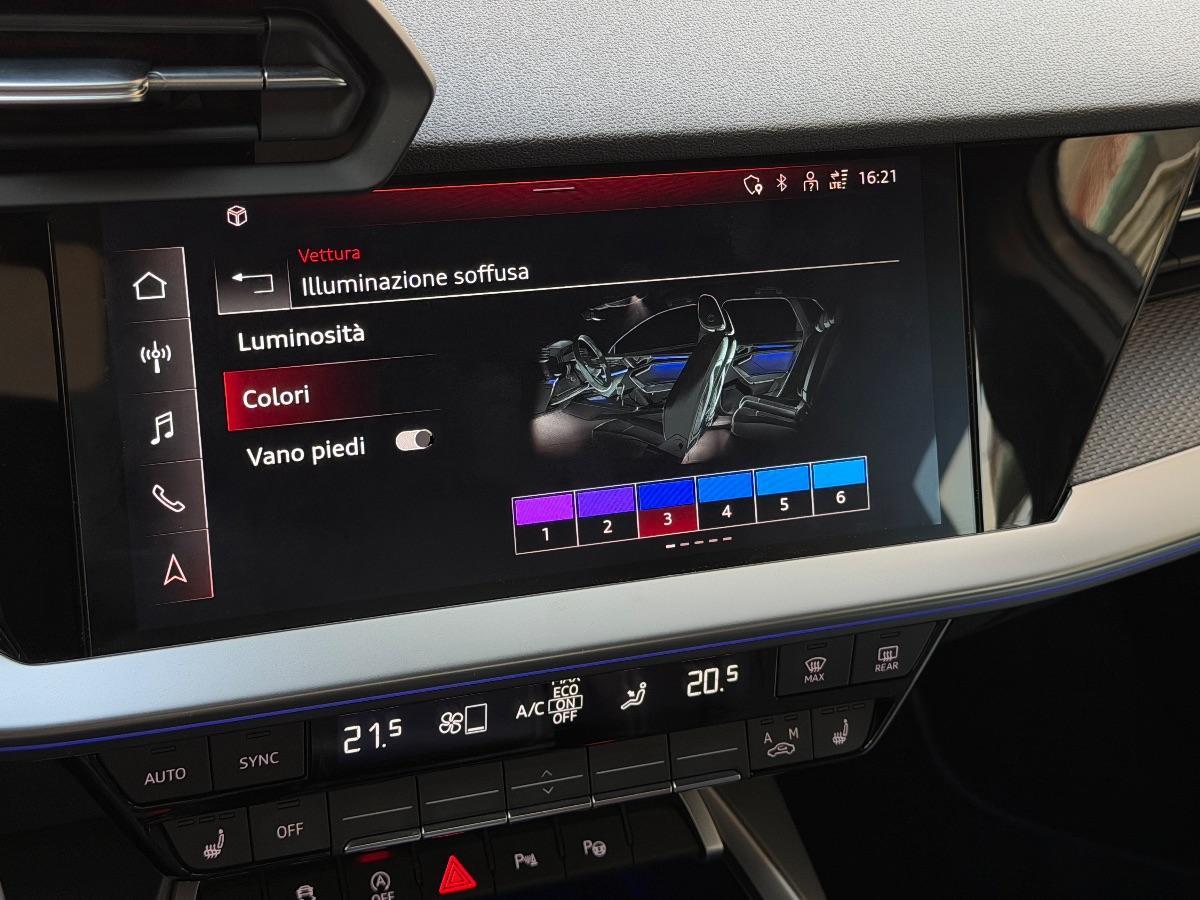 Audi A3 Sportback 40 TDI 200CV Quattro S-line edition Identity Black