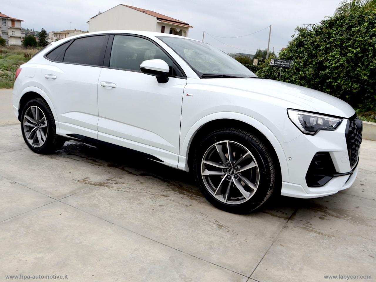 AUDI Q3 SPORTBACK 2.0TDI S-LINE LED NAVI PELLE CERCHI 19 RETROCAMERA